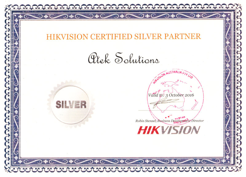 Hikvision Certified Partner